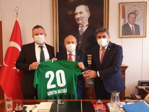 Denizlispor’dan Merkezefendi Ve Pamukkale Kaymakamlarına Ziyaret