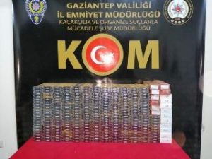 Gaziantep’te 3 Bin 290 Paket Gümrük Kaçağı Sigara Ele Geçirildi