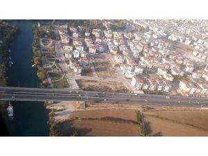 Antalya karayollarında havadan ve karadan trafik denetimi