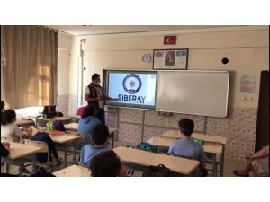 Öğrencilere ’Siberay’ Projesi Anlatıldı