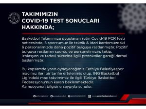 Gaziantep Basketbol’a Korona Virüs Şoku