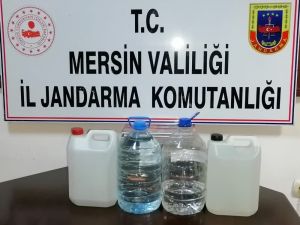 Mersin’de 13 Litre Sahte İçki Ele Geçirildi