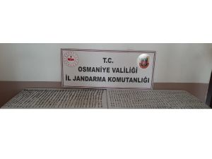 Osmaniye’de Tarihi Eser Operasyonu