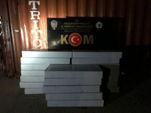 Gaziantep’te 190 Bin Bandrolsüz Makaron Ele Geçirildi