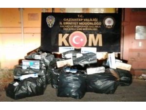 3 Bin 650 Paket Kaçak Sigara Ele Geçirildi