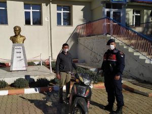 Denizli’den Afyonkarahisar’a Dönmek İçin Motosiklet Çaldı