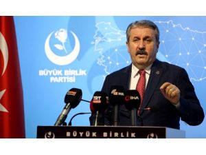 Bbp Genel Başkanı Destici: “Teröristlerin Sözcüsü Olanların Türkiye’ye Örnek Model Olarak Gösterilmesi Bülent Arınç Tecrübesinde Bir Siyasetçiye Yakışmamıştır”