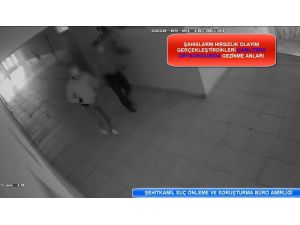 Güvenlik Kamerası Hırsızları Güvenlik Kamerasına Yakalandı