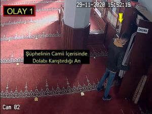 Camiden Avize Çalan Hırsızlar Yakalandı