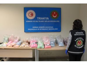 Gümrük Muhafaza Ekipleri Kapıkule’de Zehir Yüklü Uyuşturucu Tırına Geçit Vermedi