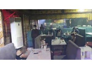 Sokağa Çıkmaya Yasağını Delip Eğlence Mekanında Yakalandılar