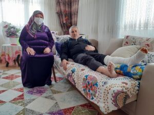 Motosikletlinin Çarptığı Adam "Özür" Bekliyor