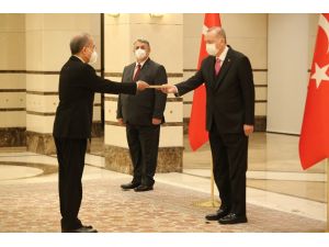 Cumhurbaşkanı Erdoğan, Japonya Büyükelçisini Kabul Etti