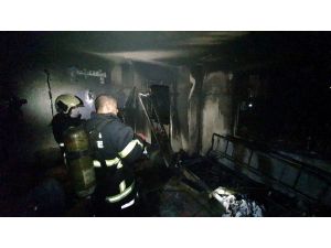 Elektrikli Soba Devrildi, Ev Kül Oldu