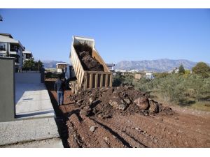 Döşemealtı Altınkale’ye yol çalışması