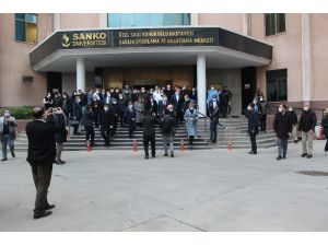 Bakan Koca Ve Bakan Gül, Yangının Çıktığı Hastanede İnceleme Yaptı