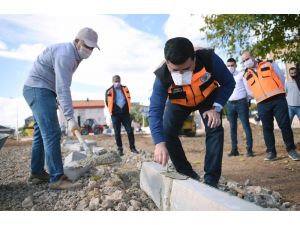 Hüsnü Karakaş mahallesi şehirleşiyor