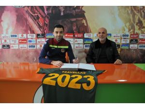 Alanyaspor’da Tzavellas’ın Sözleşmesi Uzatıldı