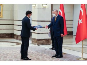 Cumhurbaşkanı Erdoğan, Afganistan Büyükelçisini Kabul Etti