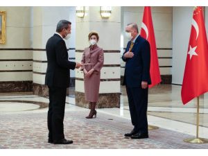 Cumhurbaşkanı Erdoğan, Portekiz Büyükelçisini Kabul Etti
