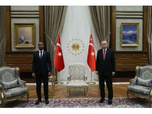 Cumhurbaşkanı Erdoğan, Somali Adalet Bakanı’nı Kabul Etti