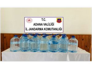 Adana’da 120 Litre Kaçak İçki Ele Geçirildi