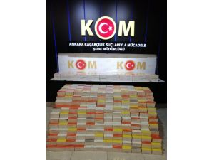 Başkent’te Düzenlenen Kaçak Tütün Operasyonunda Rekor