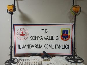 Konya’da 165 Adet Sikke Ele Geçirildi