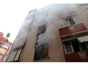Evini ateşe veren madde bağımlısı genç, faciaya neden oluyordu