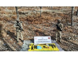Amanoslar’da Bulunan Pkk’ya Ait Sığınak İmha Edildi