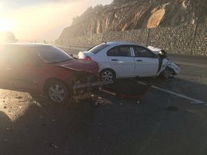 Antalya’da zincirleme kaza: 7 yaralı