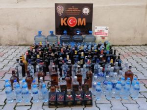 Hatay’da Kaçak Ve Sahte İçki Operasyonu