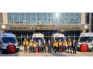 Sağlık Bakanlığı’ndan Osmaniye’ye 6 Ambulans