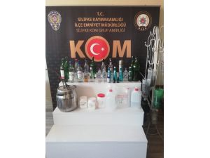 Silifke’de Sahte İçki Operasyonu
