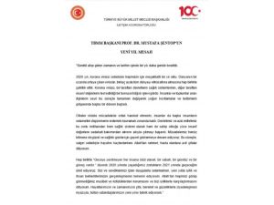 Tbmm Başkanı Şentop: “Geceye Yenilmeyen Her İnsana Ödül Olarak Bir Sabah, Bir Gündüz Ve Bir Güneş Vardır Diyerek Yaşadığımız Zorlukların 2021’de Geçeceğini Ümit Ediyoruz"