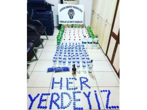 Mersin’de Yılbaşı Öncesi 246 Litre Sahte Etil Alkol Ele Geçirildi