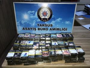 Tarsus’ta Büfede Sigara Hırsızlığı Yapan 2 Kişi Yakalandı