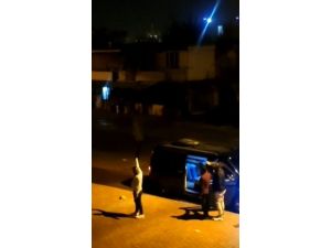 Kısıtlama saatinde pompalı tüfekli ve havai fişekli kutlama