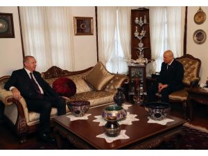 Cumhurbaşkanı Recep Tayyip Erdoğan, Mhp Genel Başkanı Devlet Bahçeli’yi Ziyaret Ediyor.