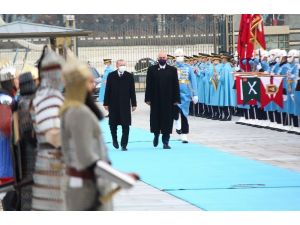 Cumhurbaşkanı Erdoğan, Arnavutluk Başbakanını Resmi Törenle Karşıladı