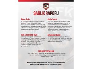 Gaziantep Fk’da Sakatlık Şoku