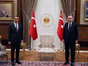 Cumhurbaşkanı Erdoğan, Ali Koç’u Kabul Etti