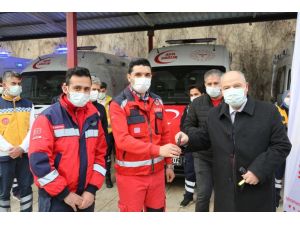 Kahramanmaraş’ta Yeni Ambulanslar İlk Sirenlerini Çaldı