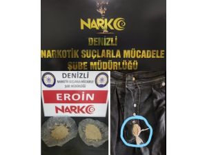 Zehir Taciri Uyuşturucuyu Pantolonunun Fermuarına Gizledi
