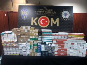 Adana’da Kaçakçılık Operasyonu