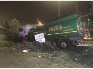 Seyir Halinde Kalp Krizi Geçiren Tanker Şoförü Öldü