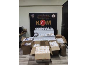 Silifke’de 75 Bin 600 Kaçak Makaron Ele Geçirildi