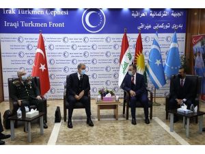 Bakan Akar, Ikby Başkanı Barzani İle Görüştü