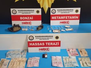 Kahramanmaraş’ta Uyuşturucuya 4 Tutuklama