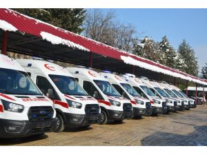 Kahramanmaraş’ta Ambulans Sayısı 90’a Ulaştı